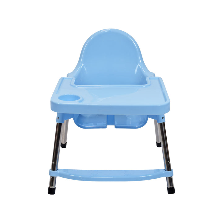 Silla Comedor Bebe 2 en 1 Kloe de Happy Baby Azul