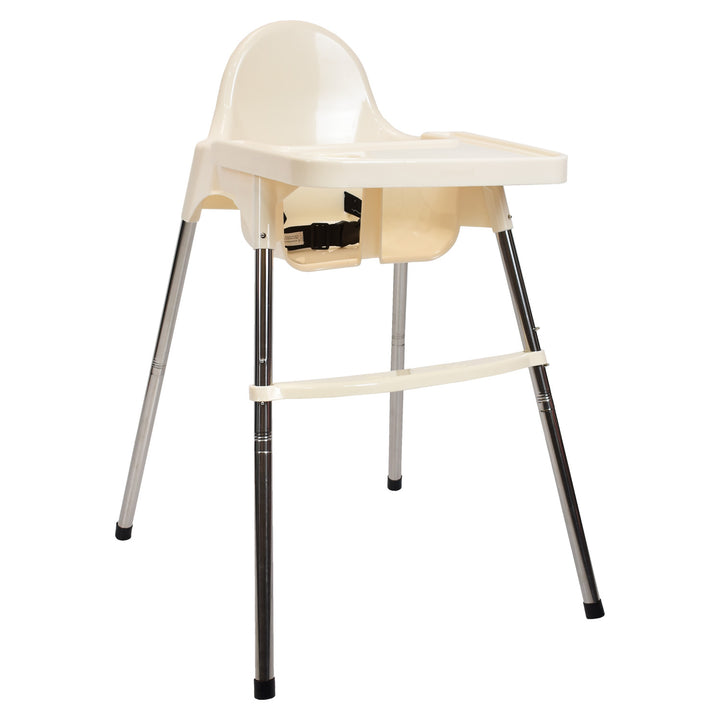 Silla Comedor Bebe 2 en 1 Kloe de Happy Baby Beige