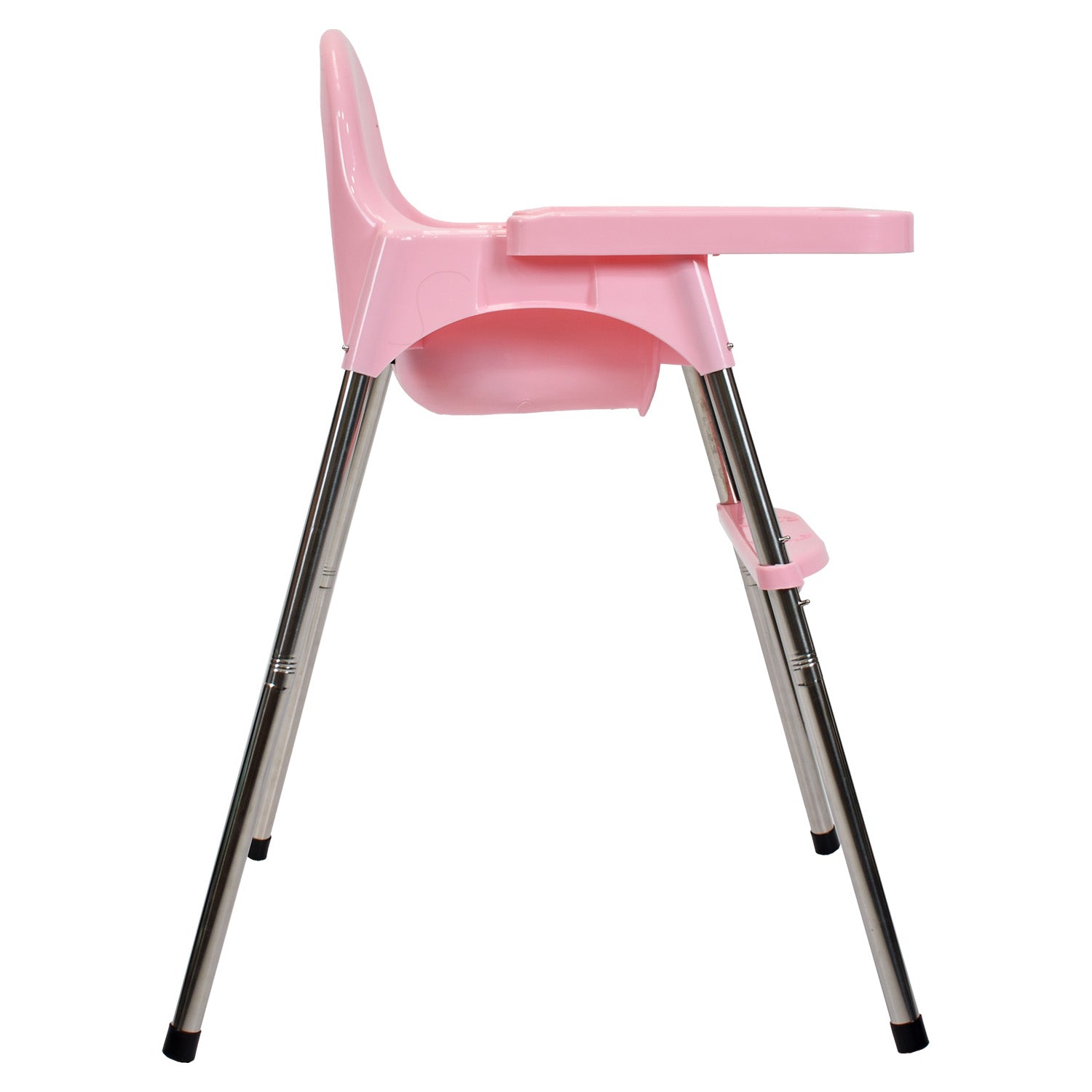 Silla Comedor Bebe 2 en 1 Kloe de Happy Baby Rosa