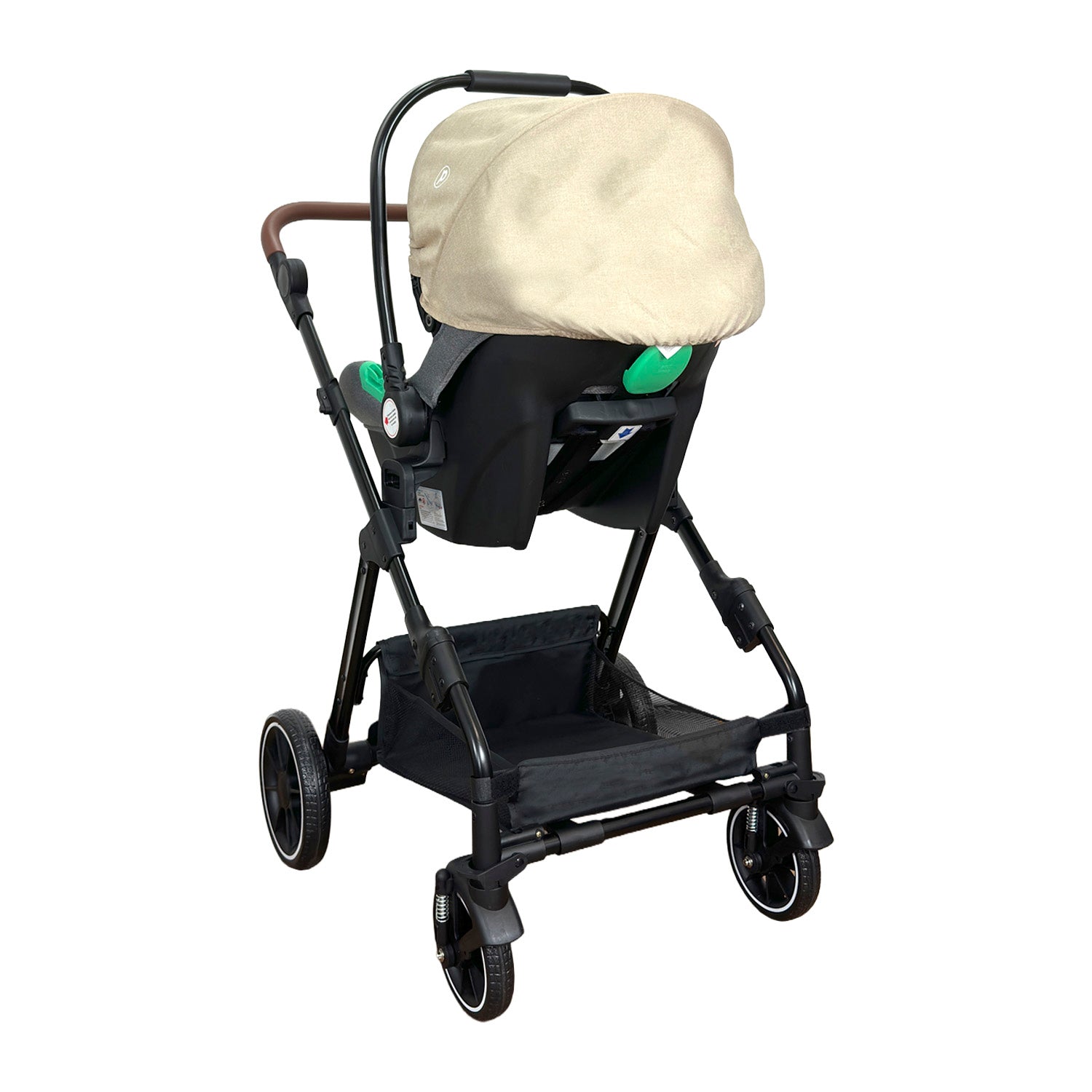 Coche Bebé Travel System Lada Priori Beige