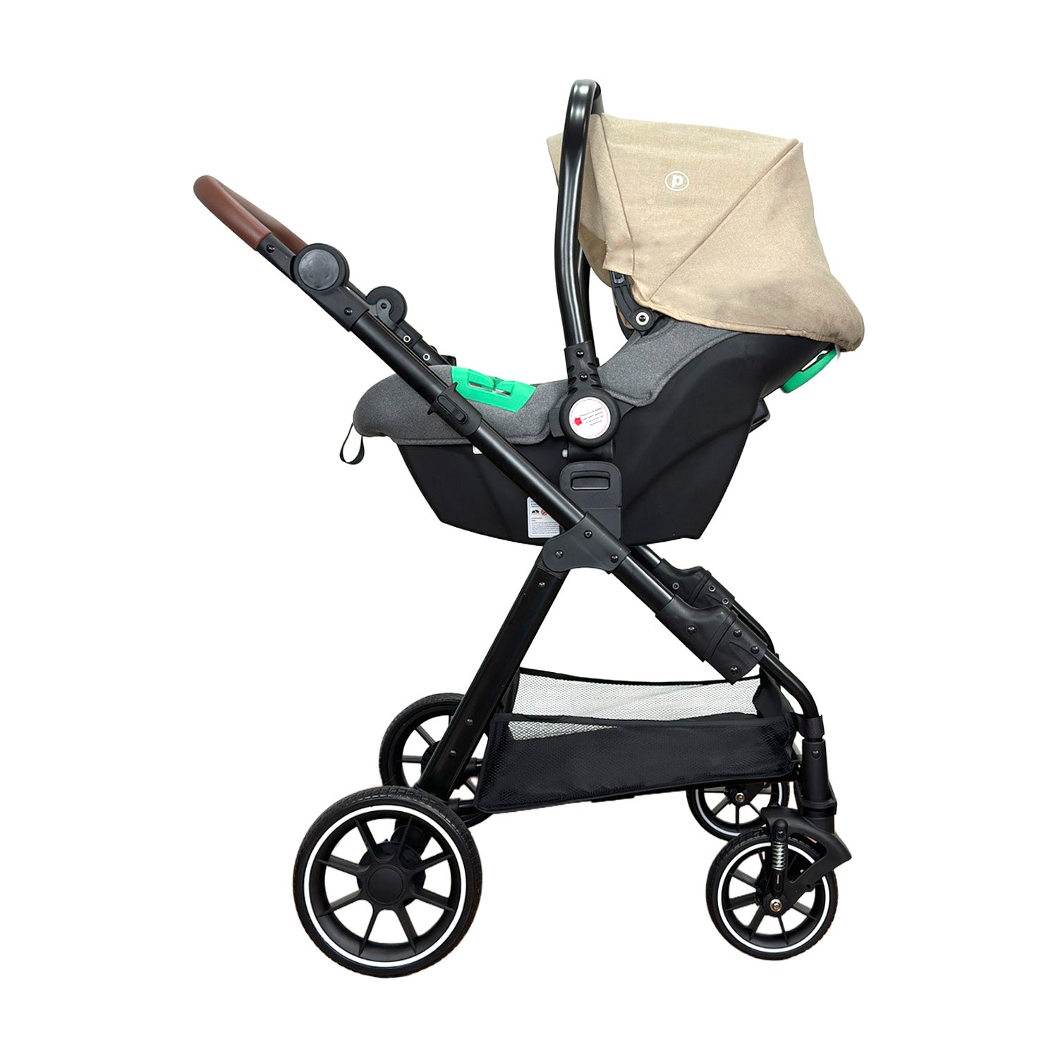 Coche Bebé Travel System Lada Priori Beige