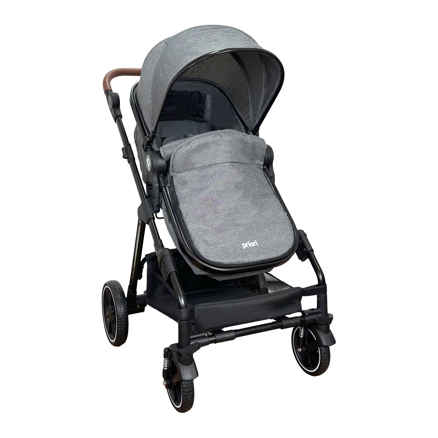 Coche Bebé Travel System Lada Priori Gris