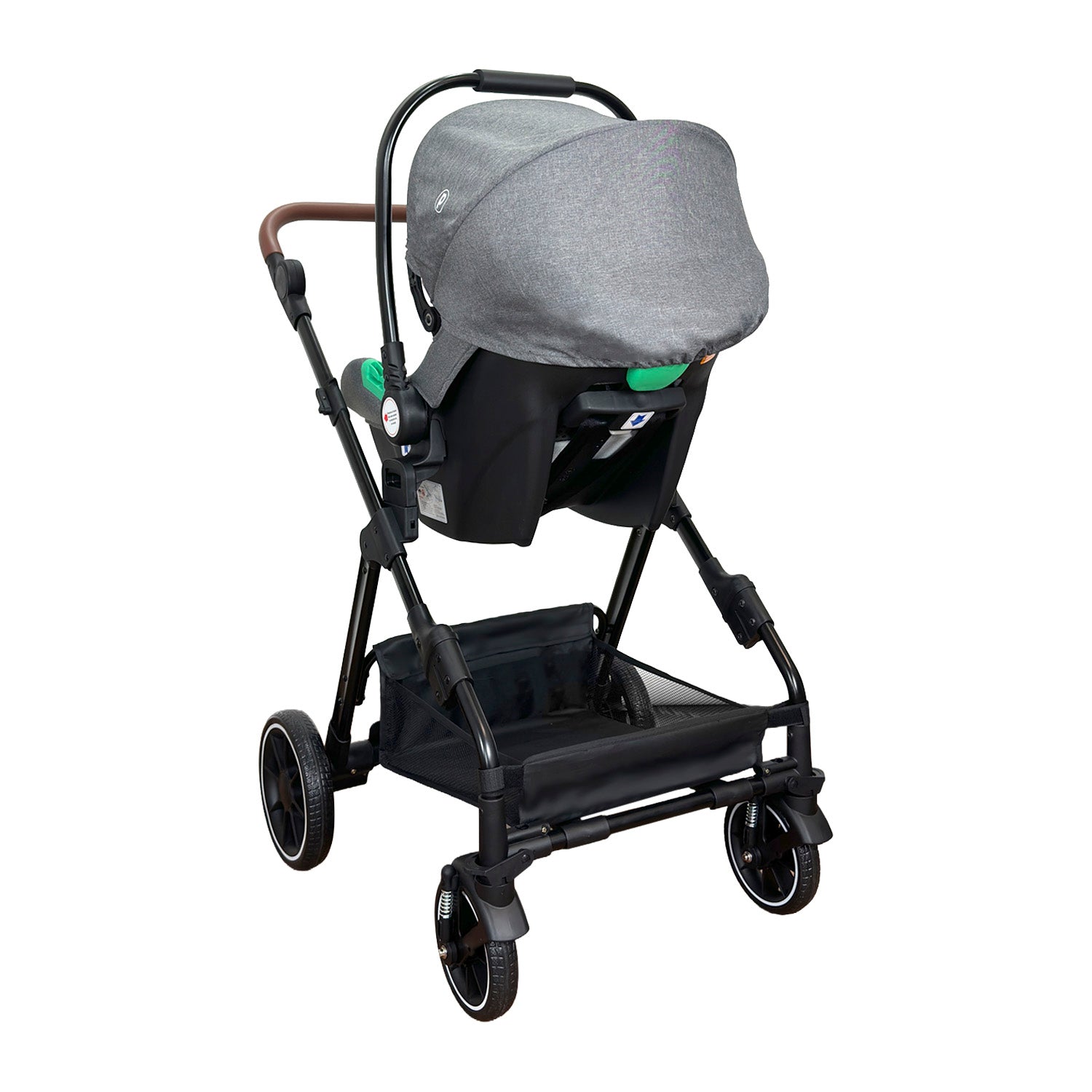 Coche Bebé Travel System Lada Priori Gris