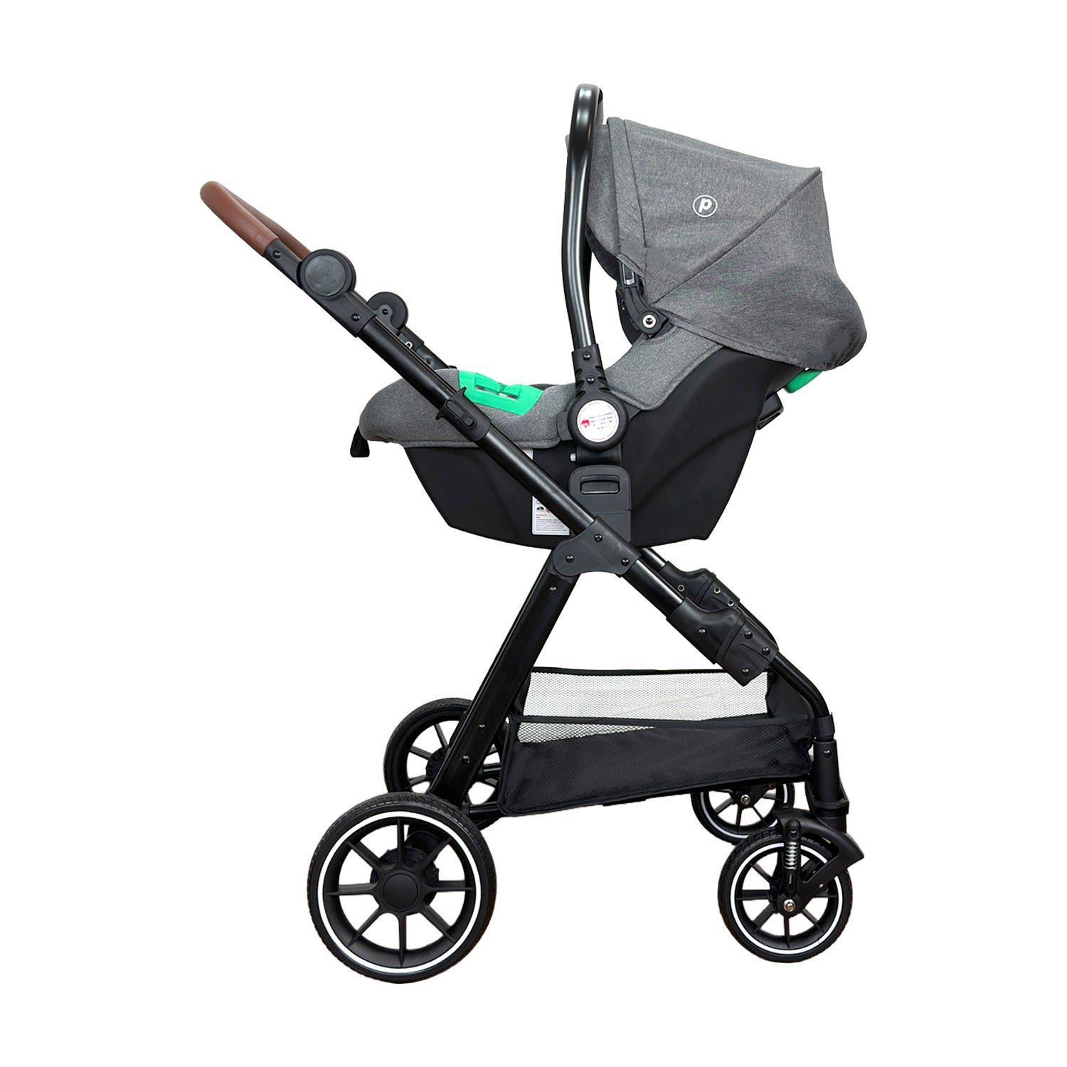 Coche Bebé Travel System Lada Priori Gris