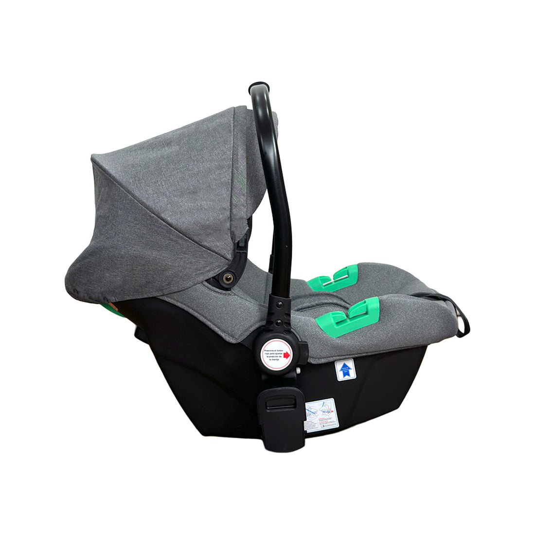 Coche Bebé Travel System Lada Priori Gris