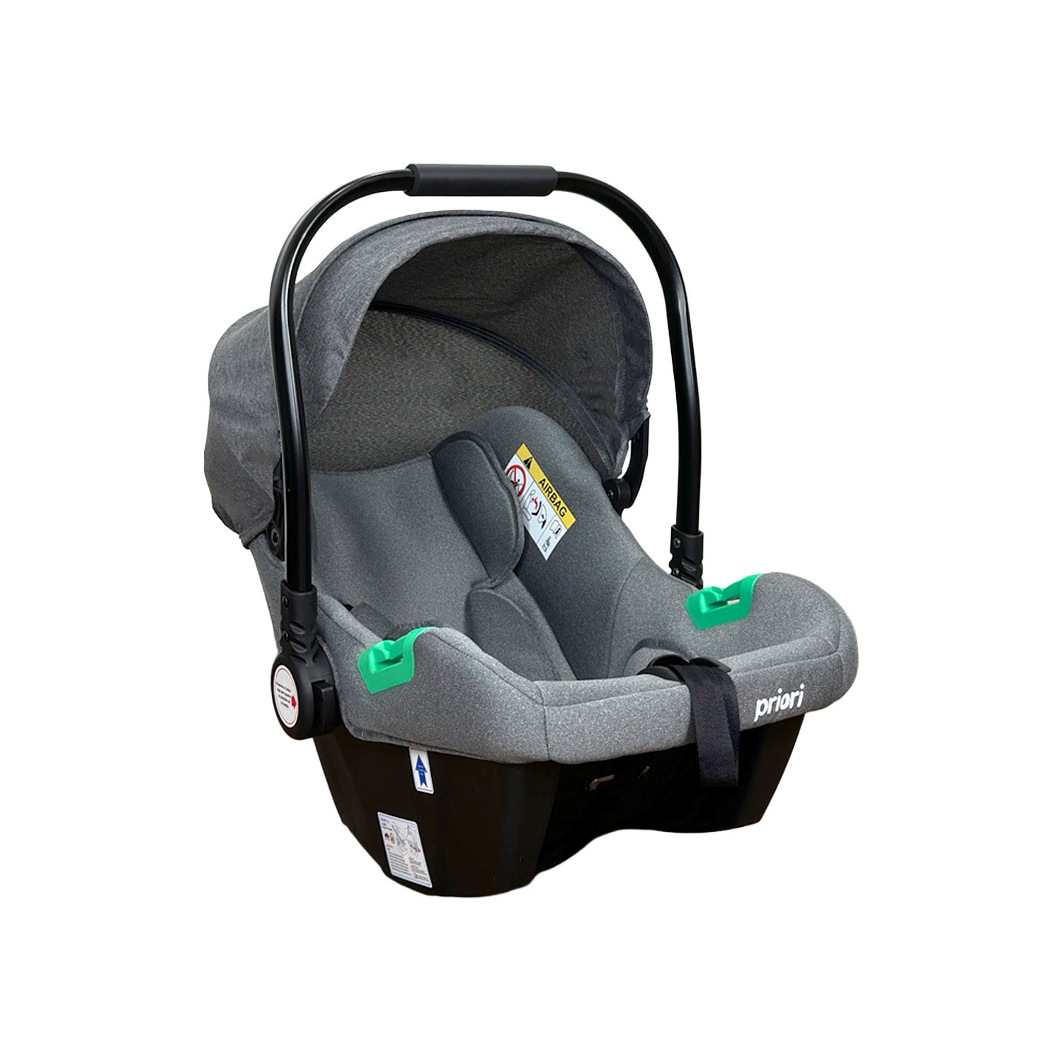 Coche Bebé Travel System Lada Priori Gris