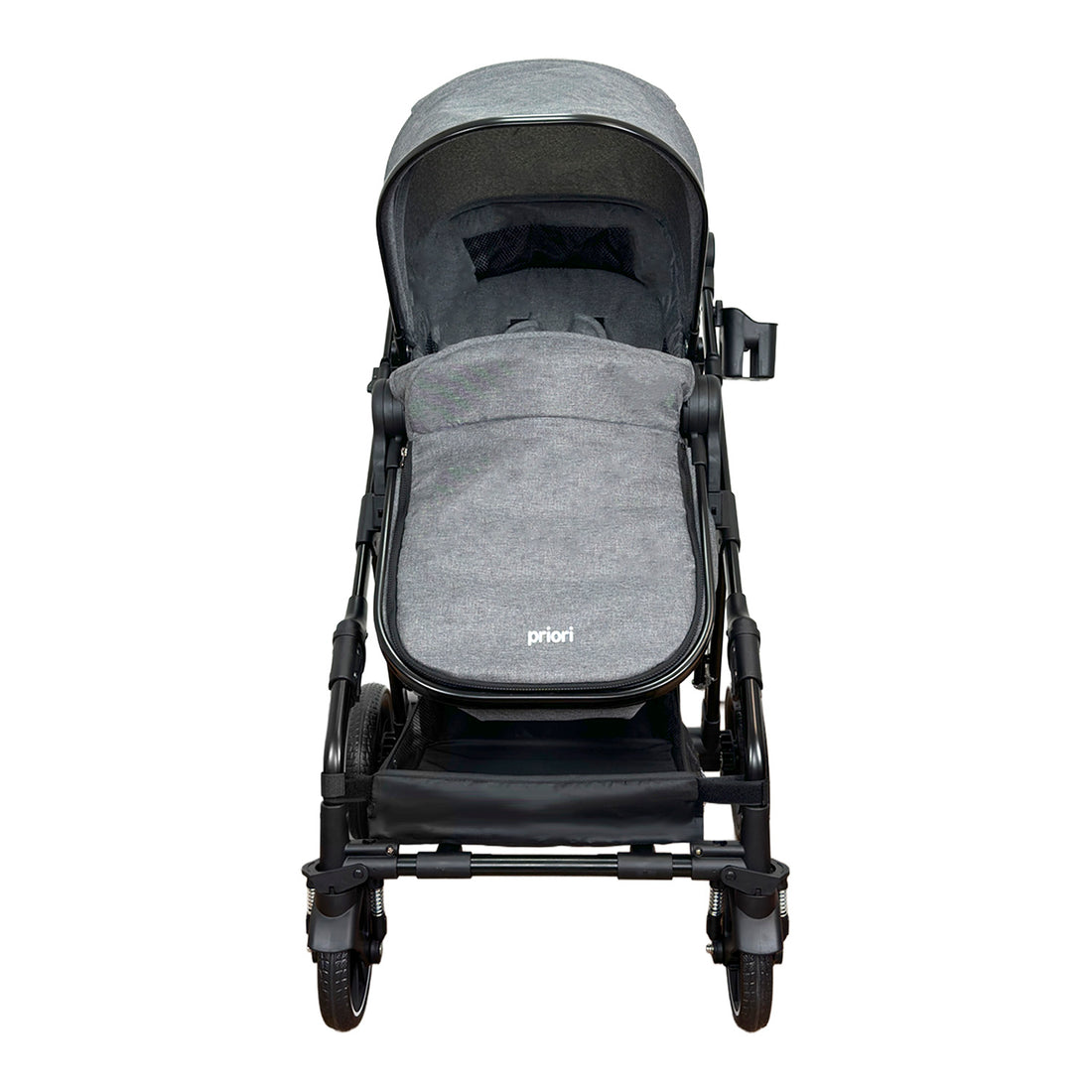 Coche Bebé Travel System Lada Priori Gris