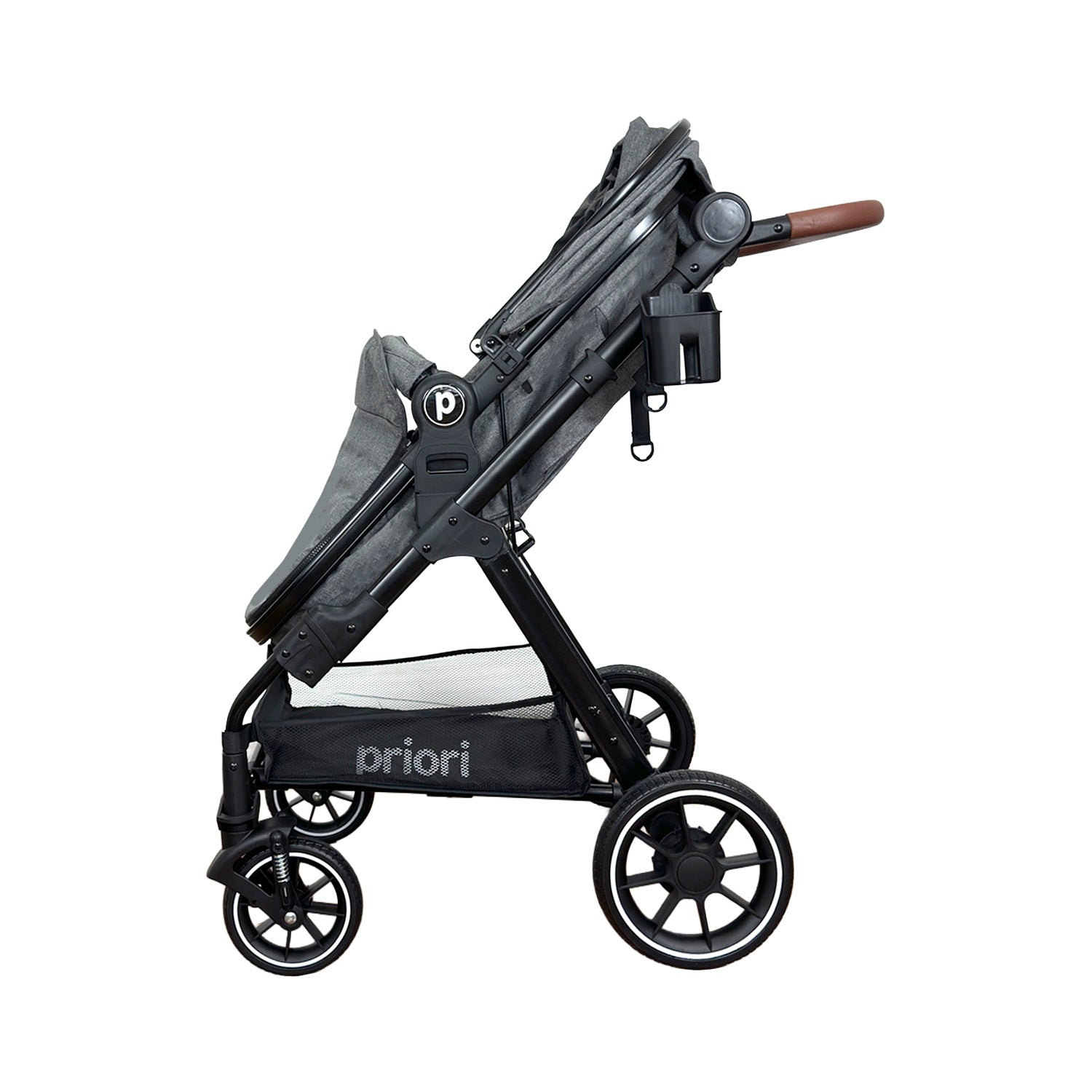 Coche Bebé Travel System Lada Priori Gris