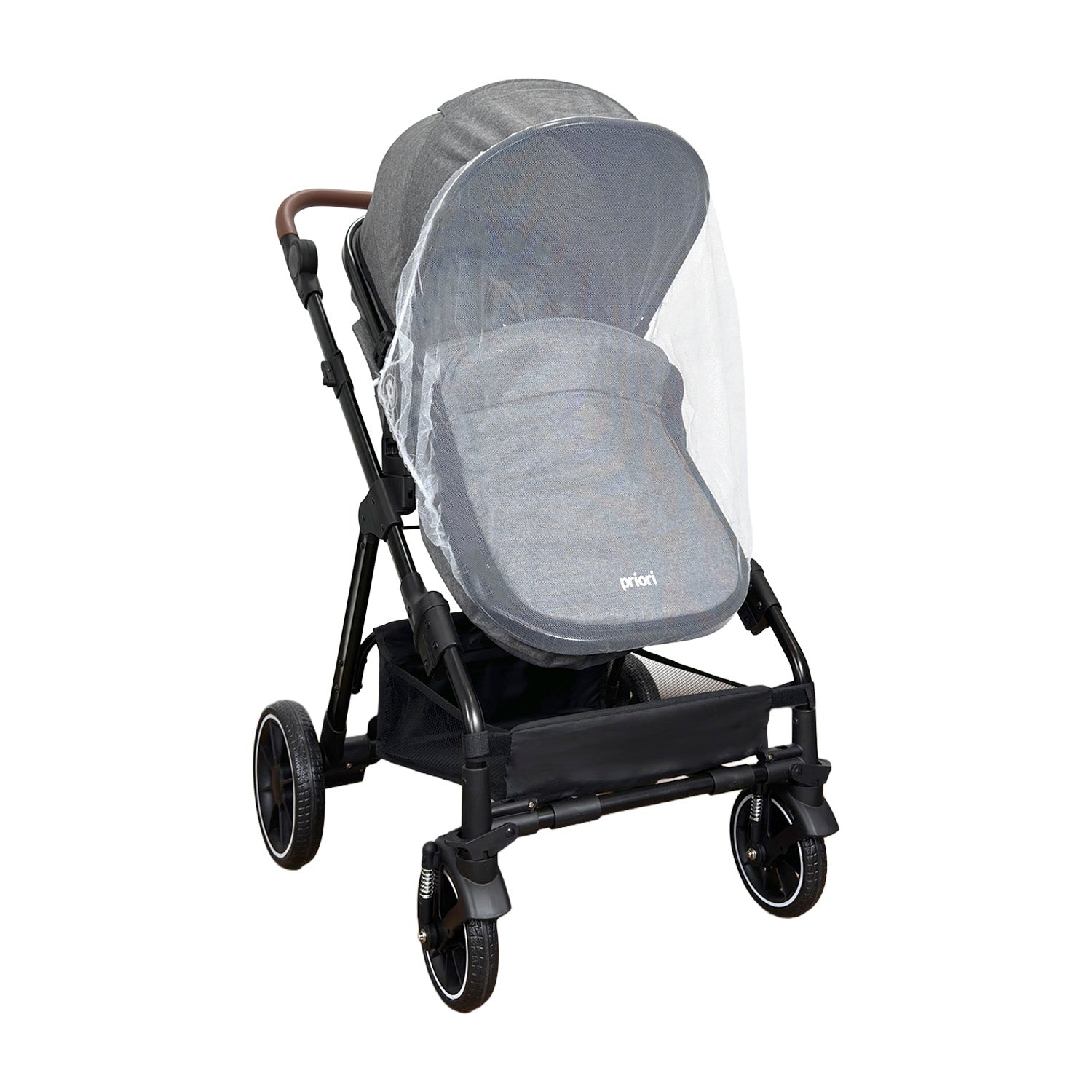 Coche Bebé Travel System Lada Priori Gris