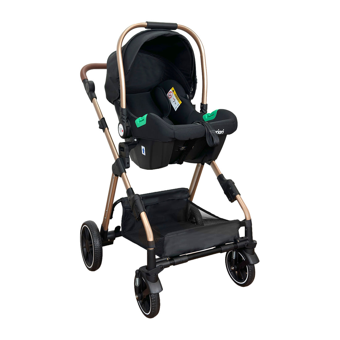 Coche Bebé Travel System Lada Priori Negro