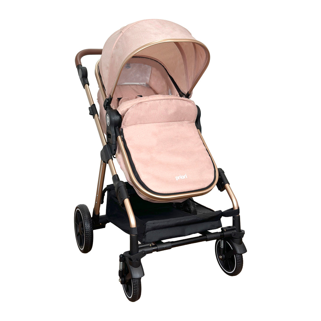 Coche Bebé Travel System Lada Priori Rosa