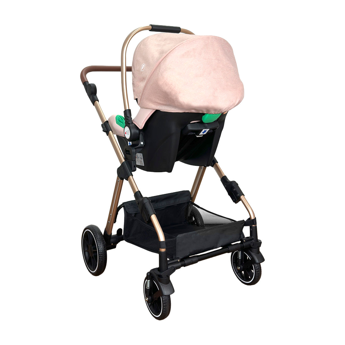 Coche Bebé Travel System Lada Priori Rosa