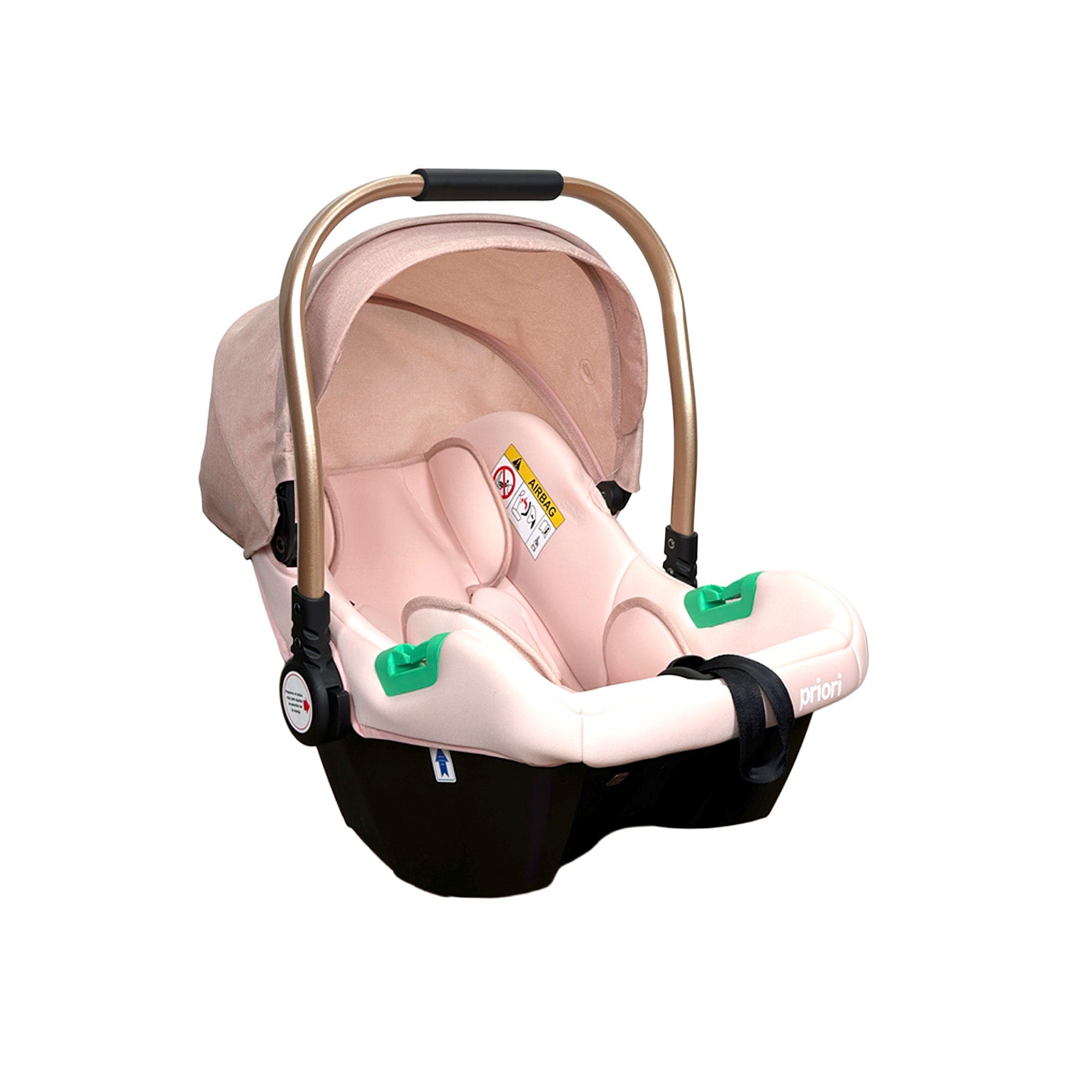 Coche Bebé Travel System Lada Priori Rosa