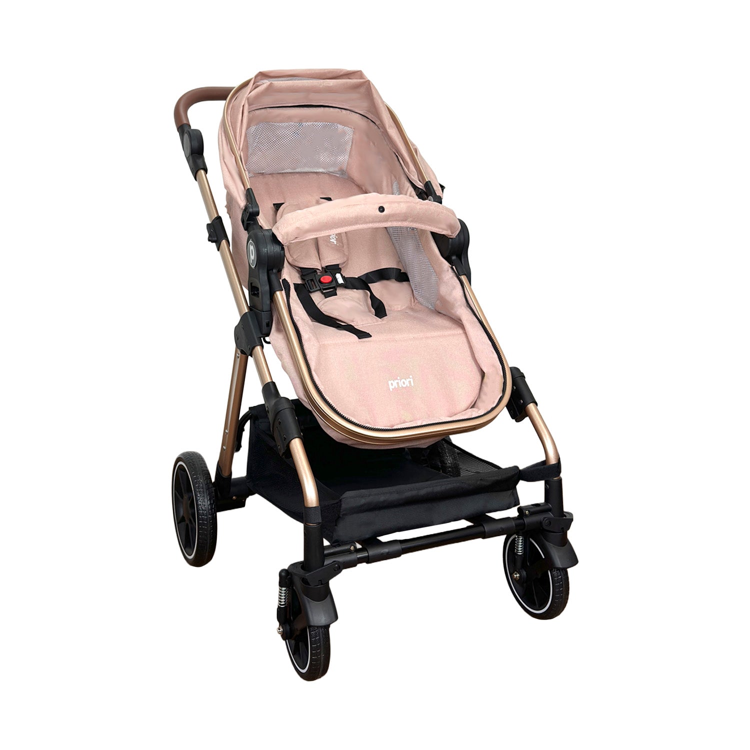Coche Bebé Travel System Lada Priori Rosa