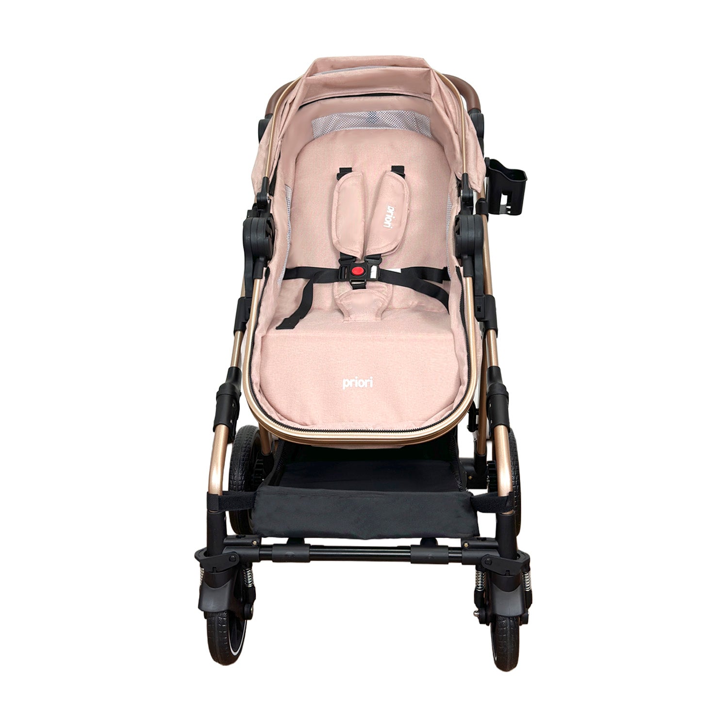 Coche Bebé Travel System Lada Priori Rosa
