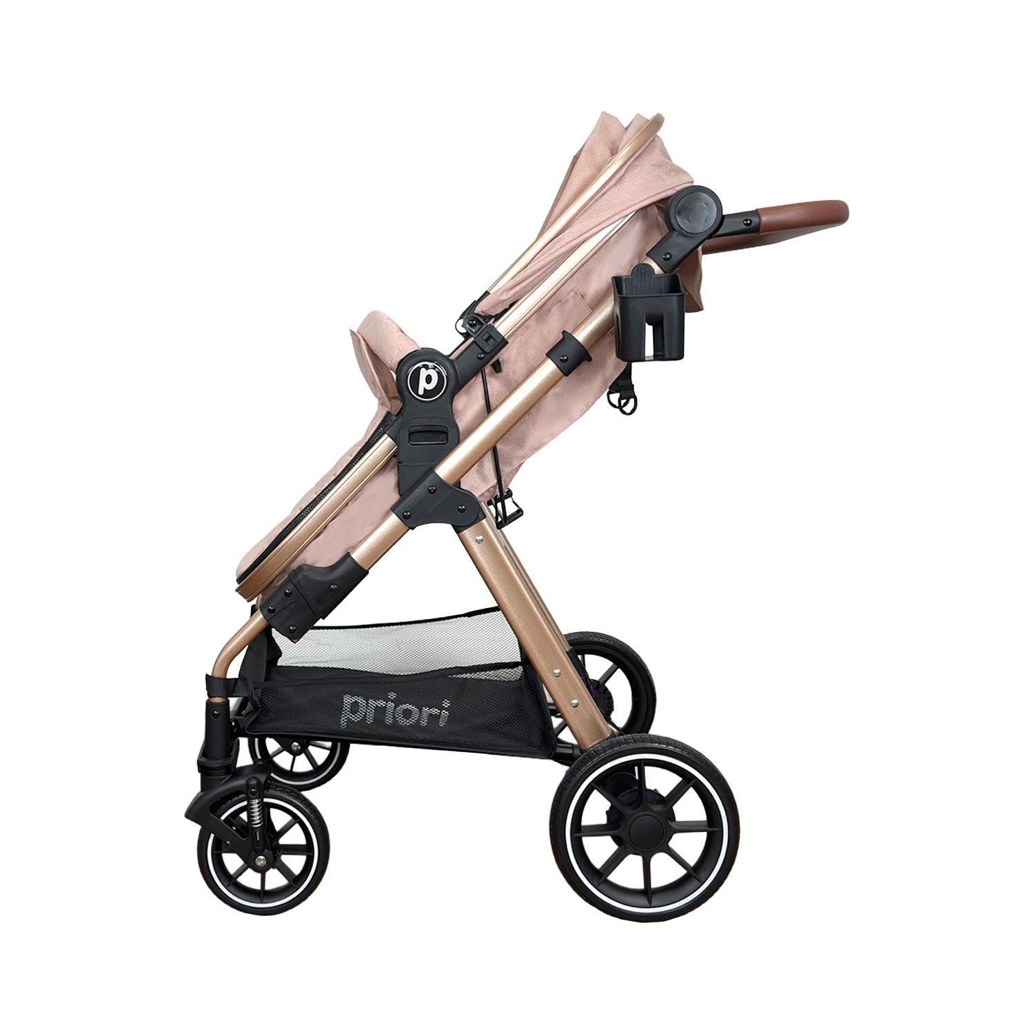 Coche Bebé Travel System Lada Priori Rosa