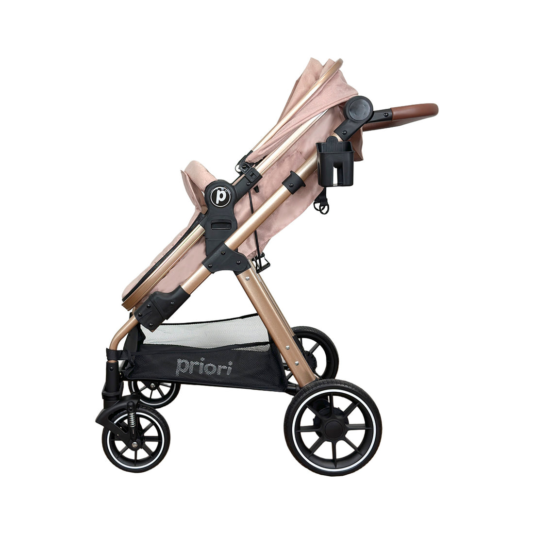 Coche Bebé Travel System Lada Priori Rosa