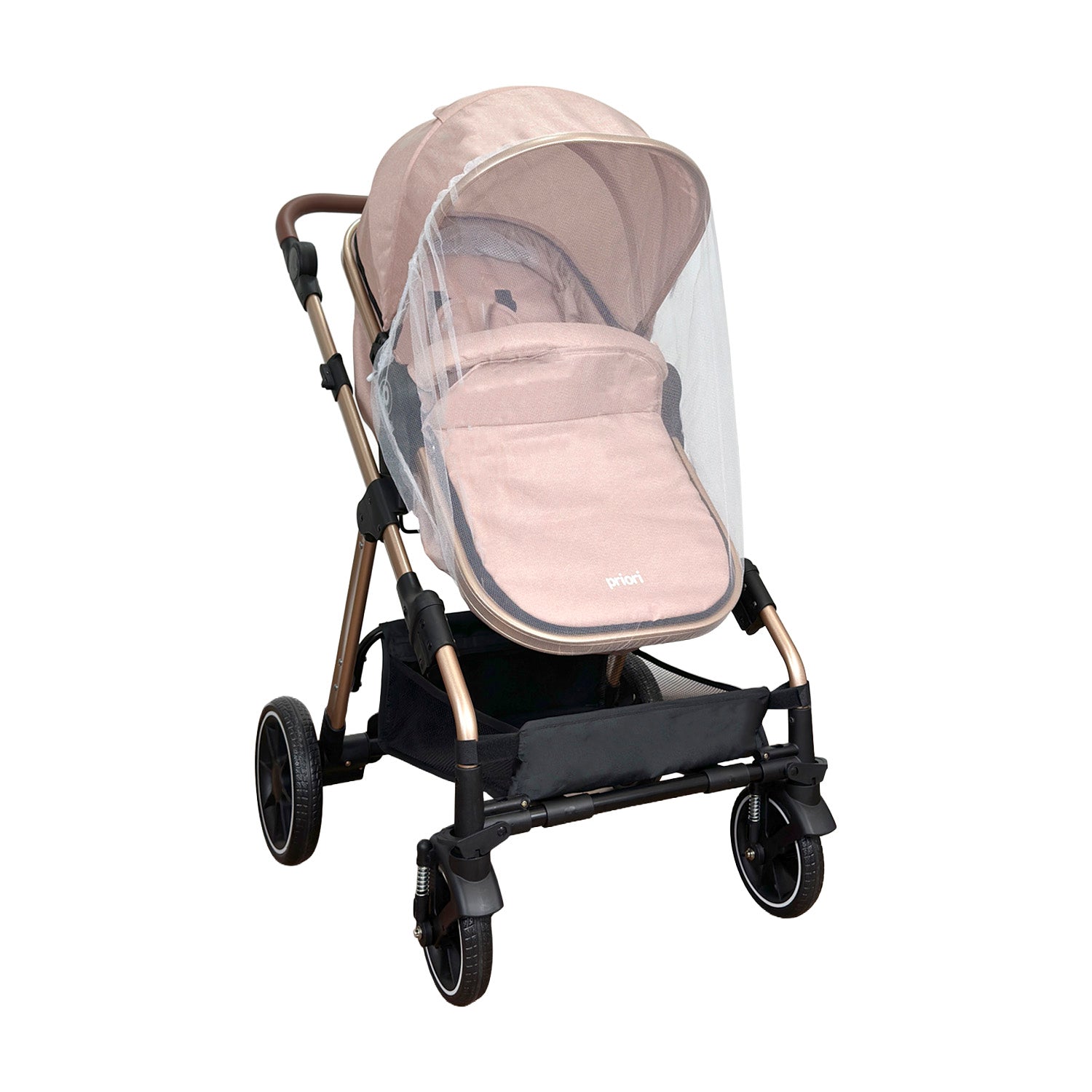 Coche Bebé Travel System Lada Priori Rosa