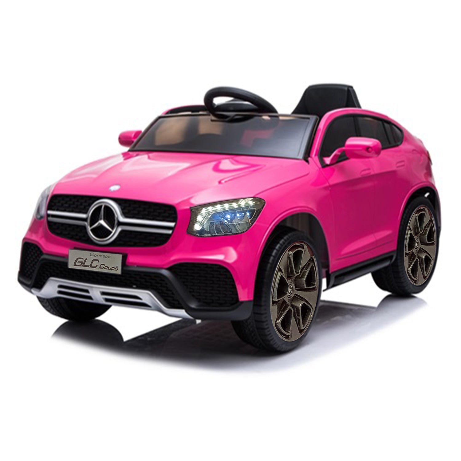 Carro Electrico Niña Montable Mercedes Benz LQ013 Rosado