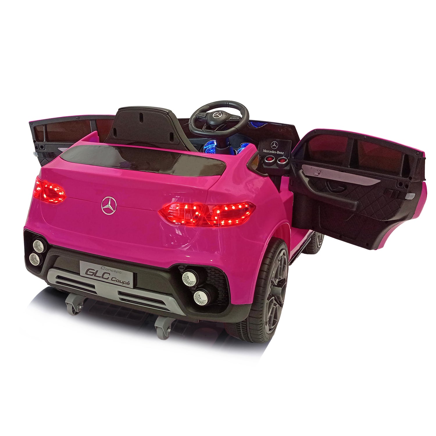 Carro Electrico Niña Montable Mercedes Benz LQ013 Rosado
