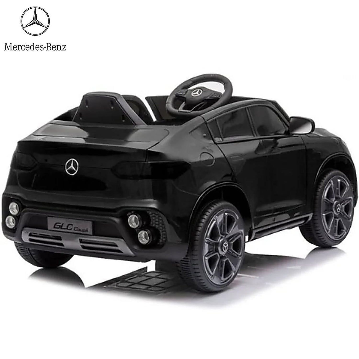 Carro Electrico Niño Niña Montable Mercedes Benz LQ013b Negro 6V
