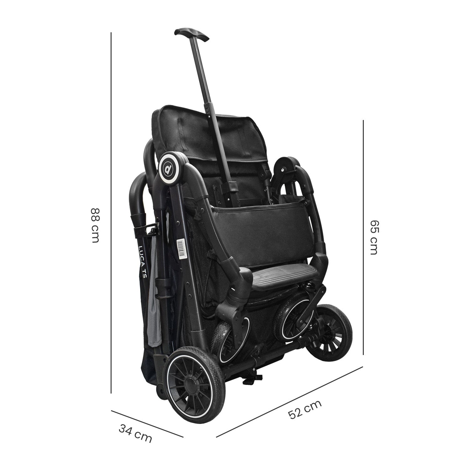 Coche Bebe compacto Luca Priori Gris