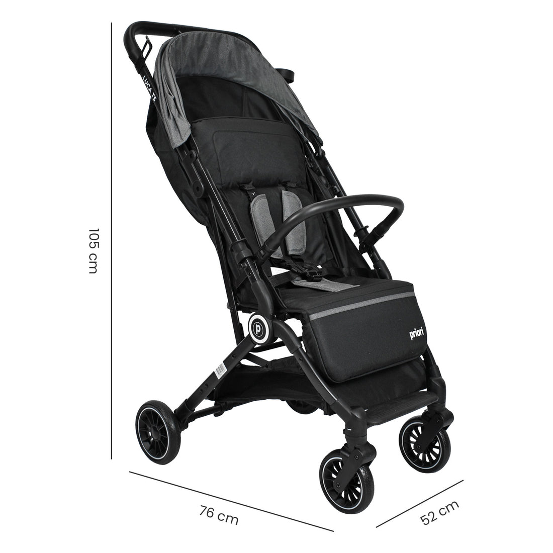 Coche Bebe Luca Ts Priori Gris