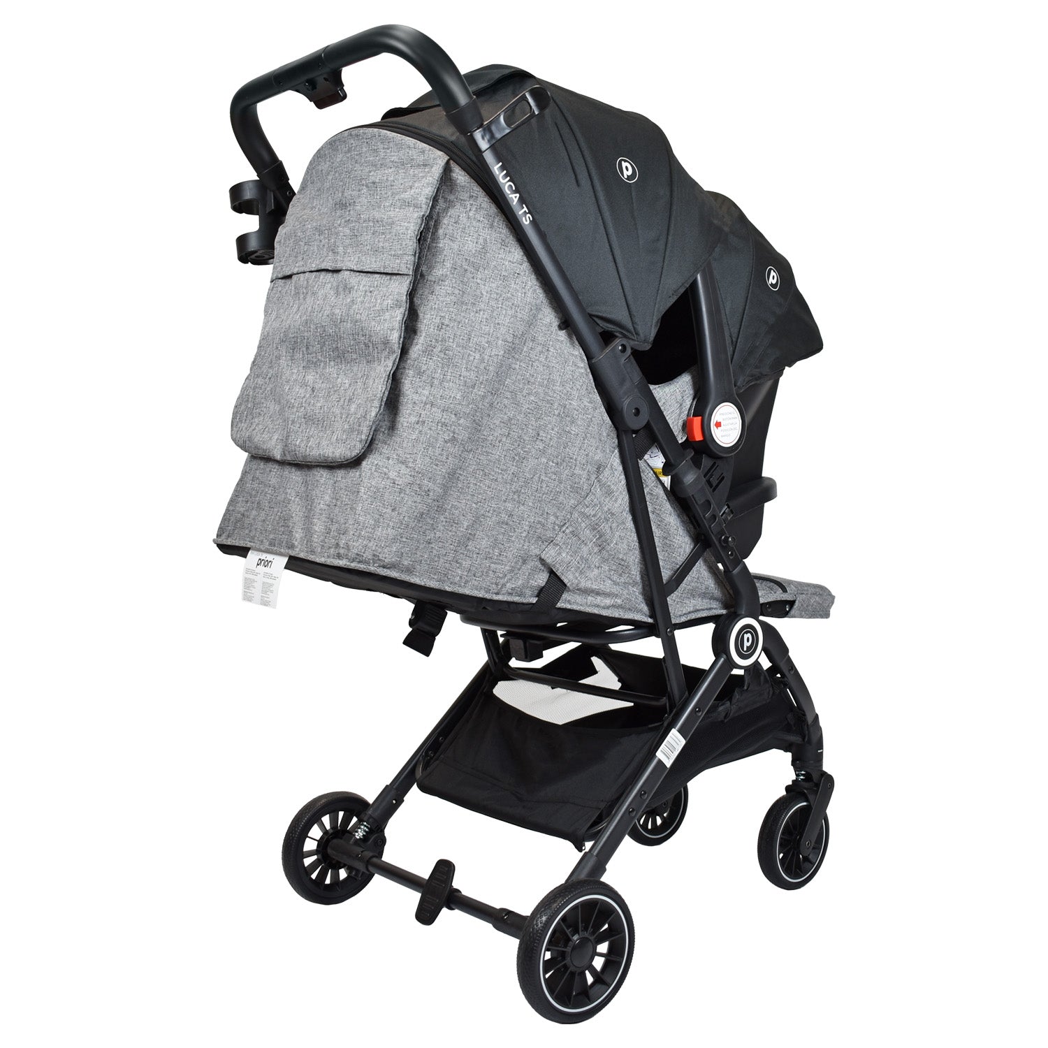 Coche Bebe compacto Luca Priori Negro