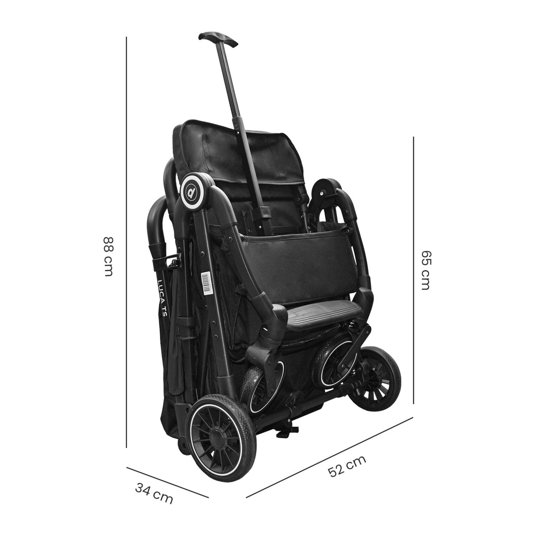 Coche Bebe Luca Ts Priori Negro