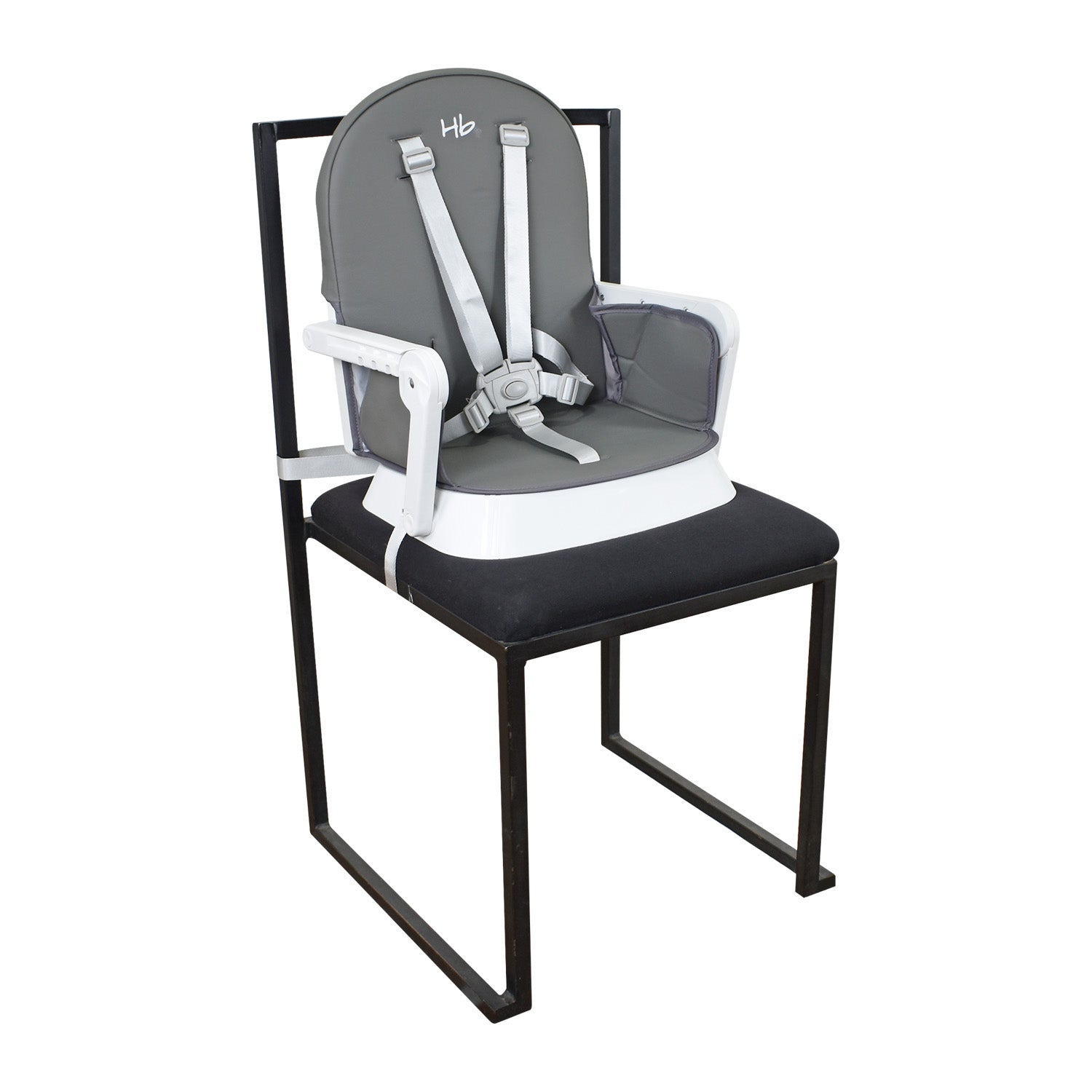 Silla Comedor Bebe Lyra Happy Baby Gris