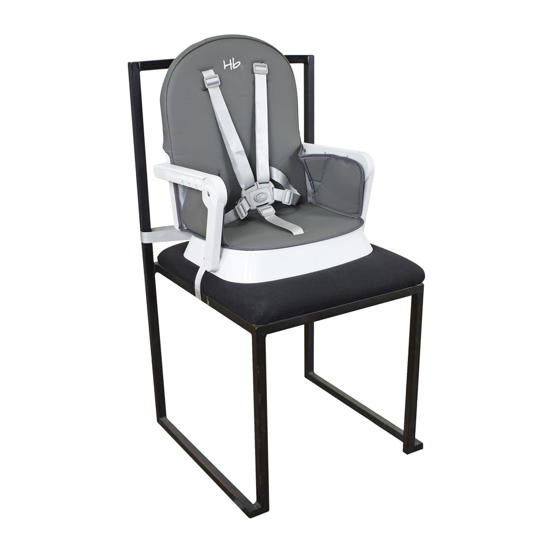 Silla Comedor Bebe Lyra Happy Baby Gris