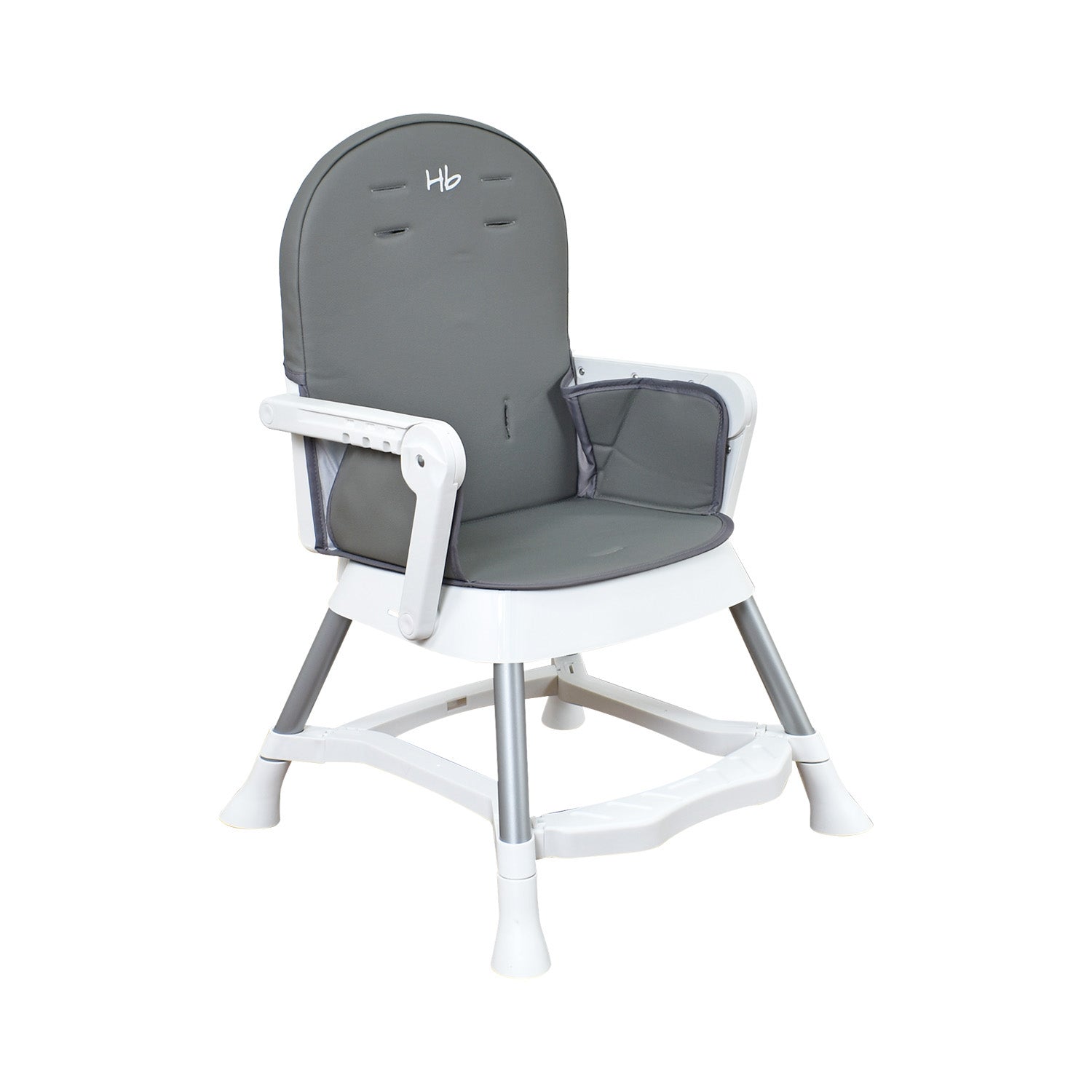Silla Comedor Bebe Lyra Happy Baby Gris