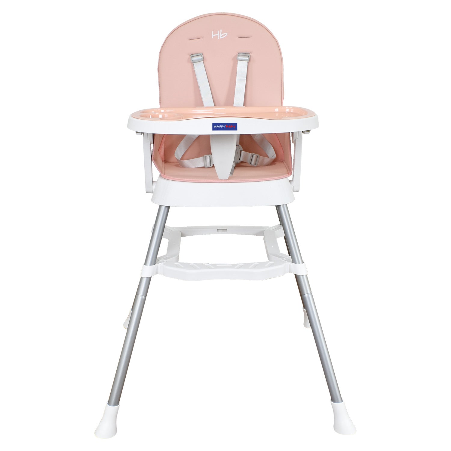 Silla Comedor Bebe Lyra Happy Baby Rosa