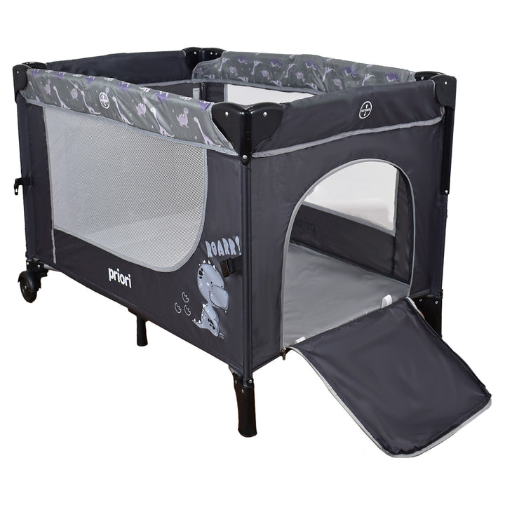 Cuna  Corral Colecho con cambiador Priori Madison Gris