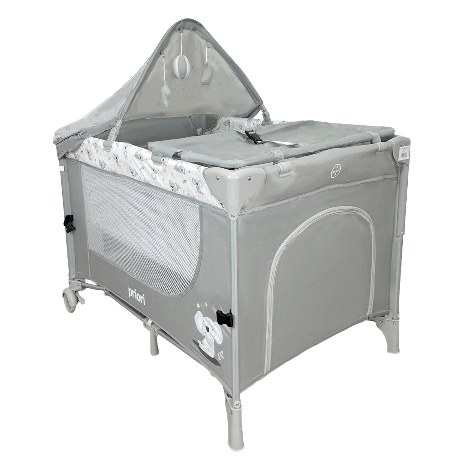 Cuna corral colecho Con Cambiador Madison New Gris
