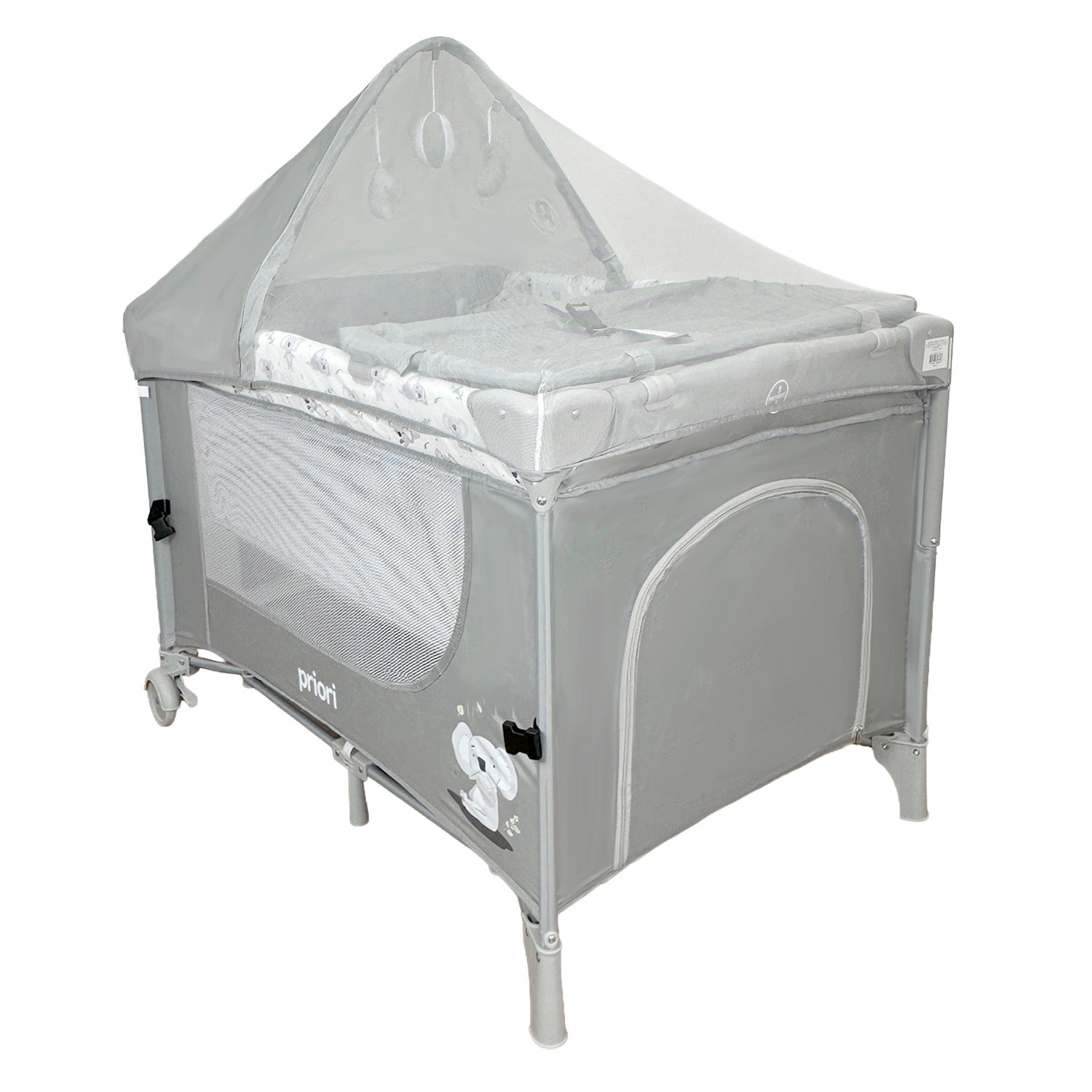 Cuna corral colecho Con Cambiador Madison New Gris