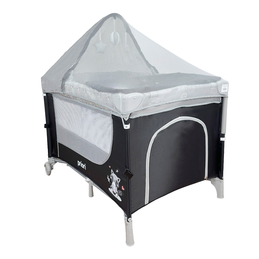Cuna Corral colecho con cambiador Madison New  Negro