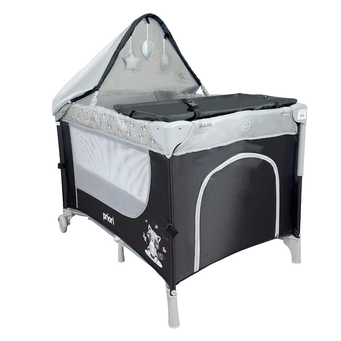 Cuna Corral colecho con cambiador Madison New  Negro