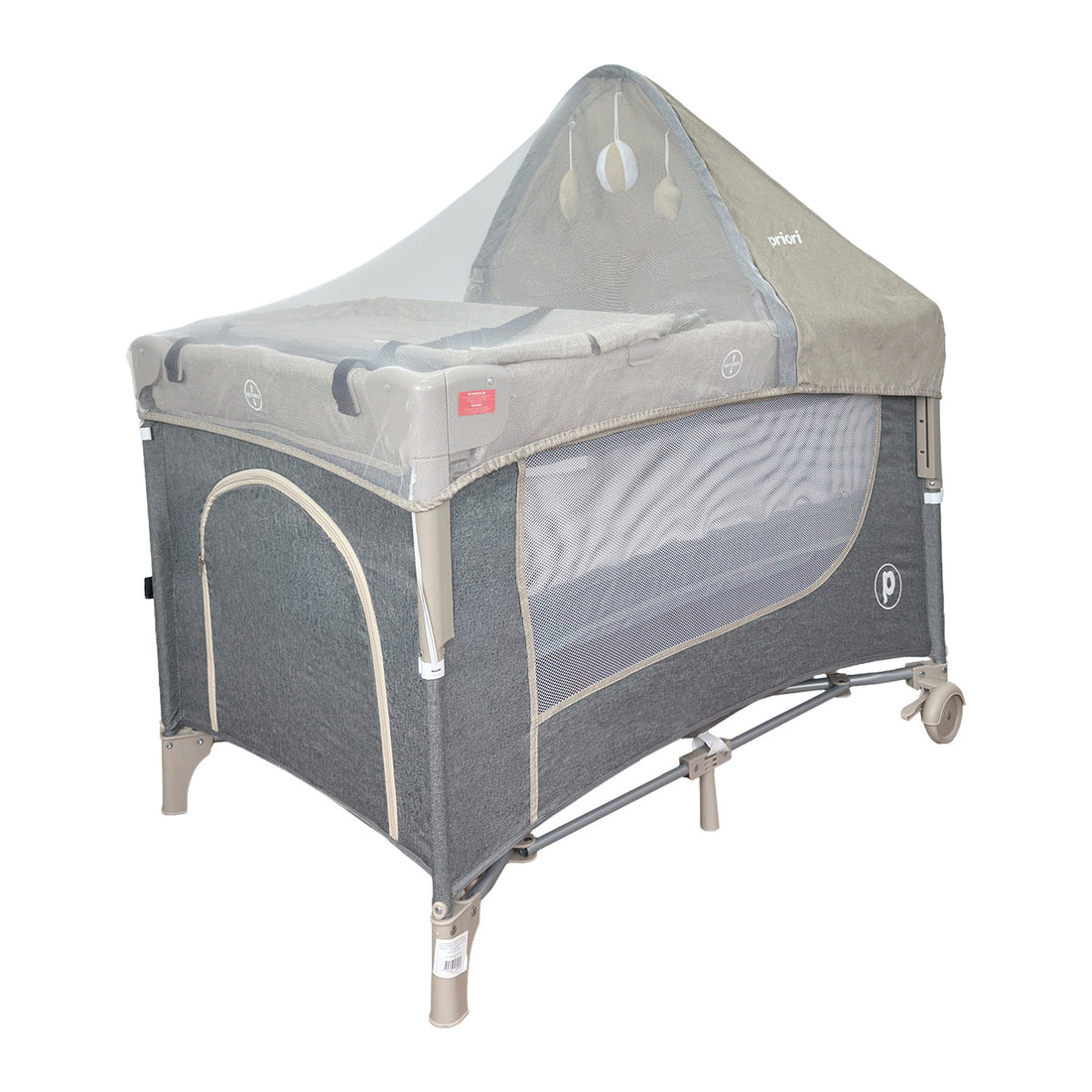 Cuna Corral Colecho Bebé Madison Plus Priori Beige