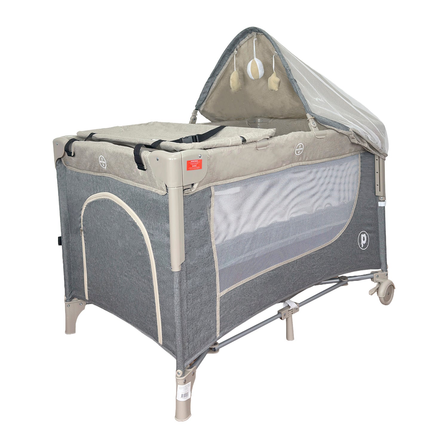 Cuna Corral Colecho Bebé Madison Plus Priori Beige