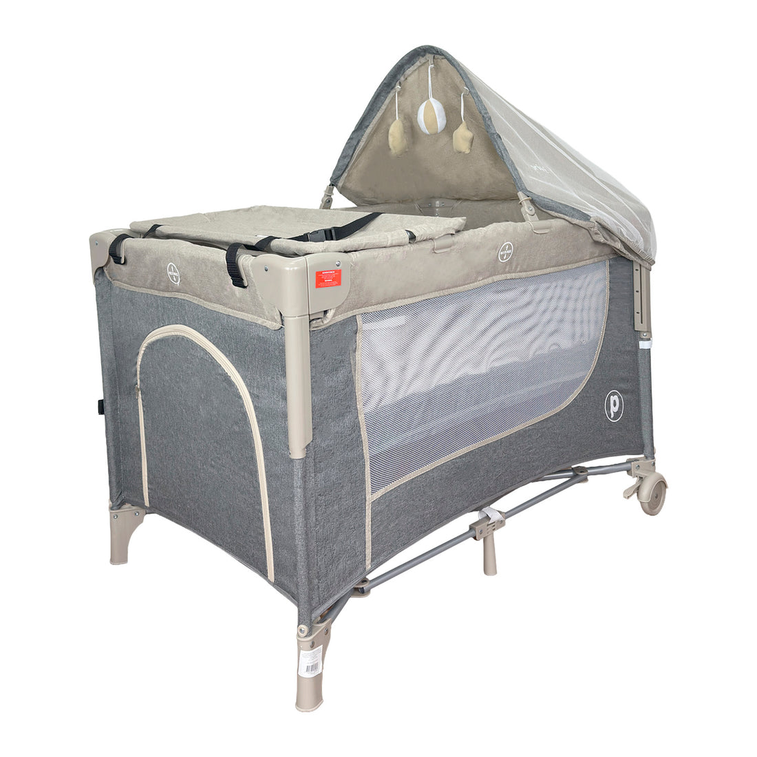 Cuna Corral Colecho Bebé Madison Plus Priori Beige