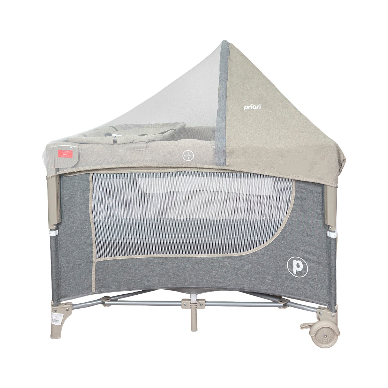 Cuna Corral Colecho Bebé Madison Plus Priori Beige