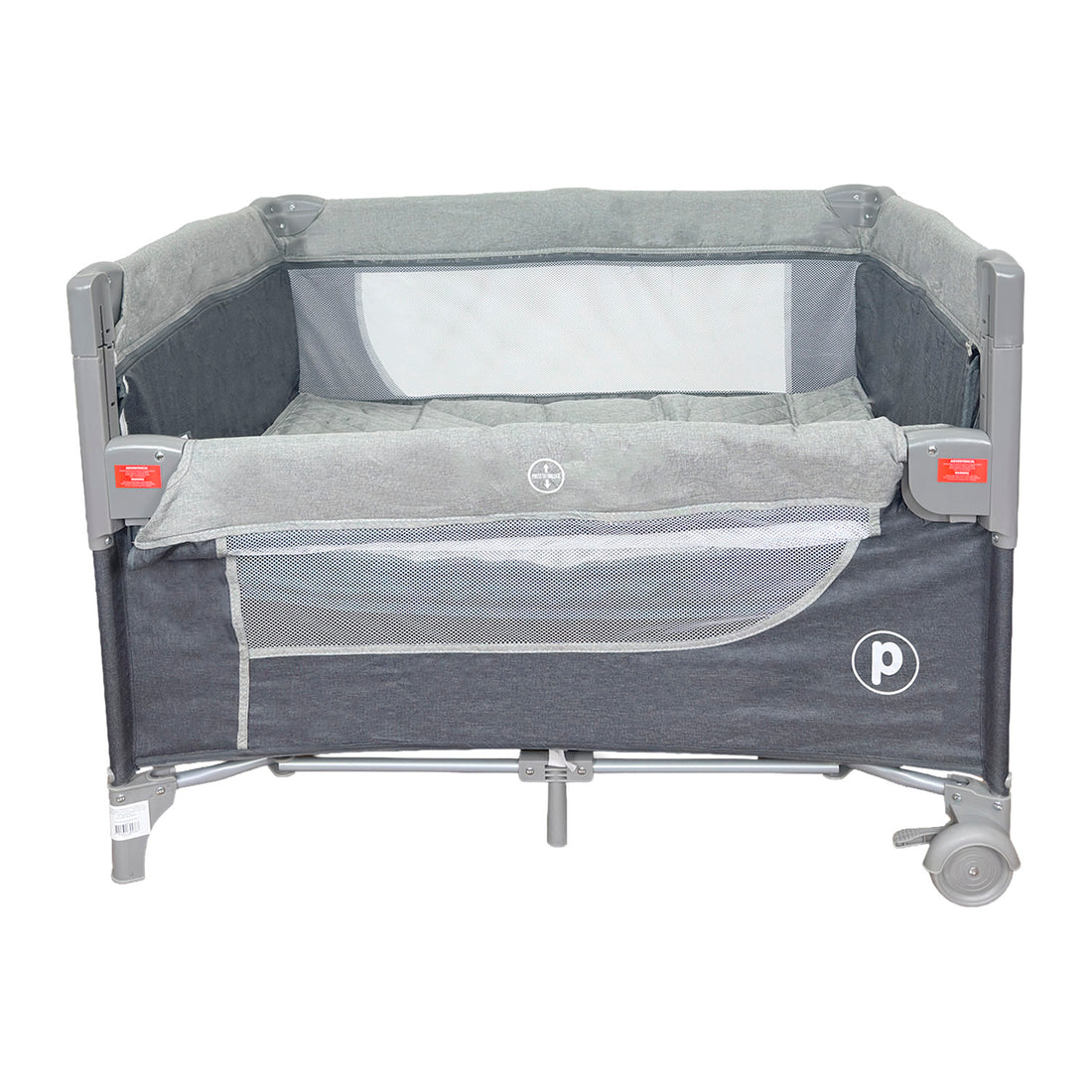 Cuna Corral Colecho Bebé Madison Plus Priori Gris