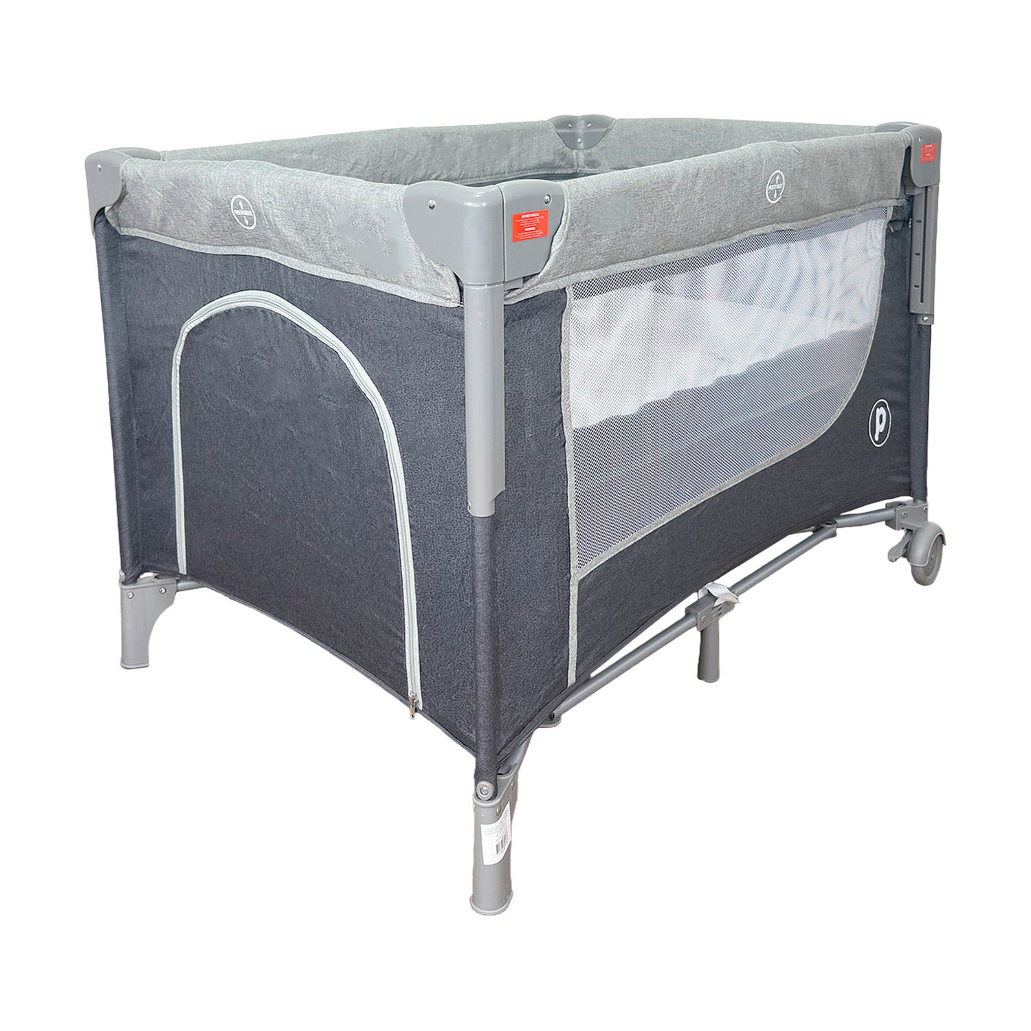 Cuna Corral Colecho Bebé Madison Plus Priori Gris