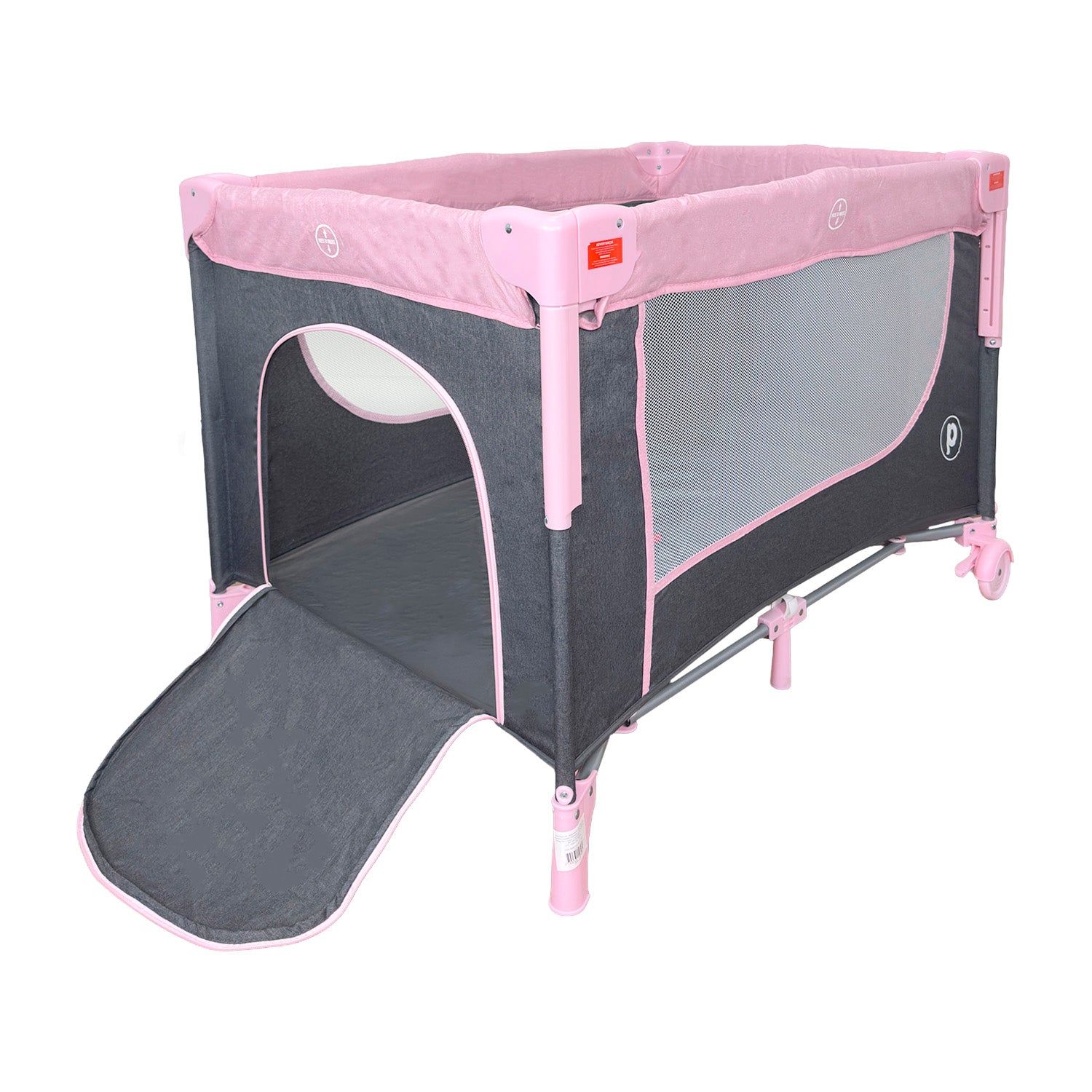 Cuna Corral Colecho Bebé Madison Plus Priori Rosa