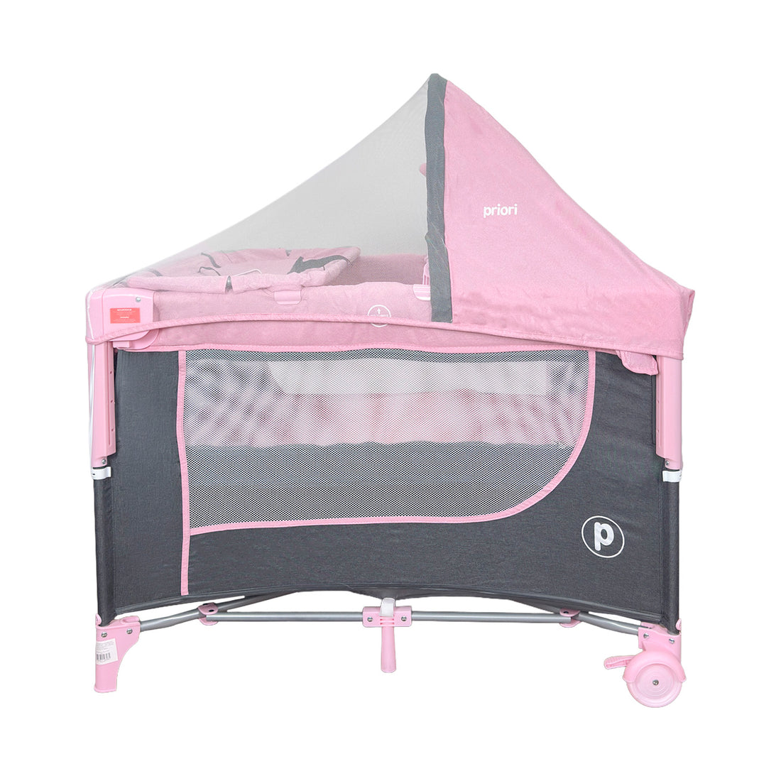 Cuna Corral Colecho Bebé Madison Plus Priori Rosa