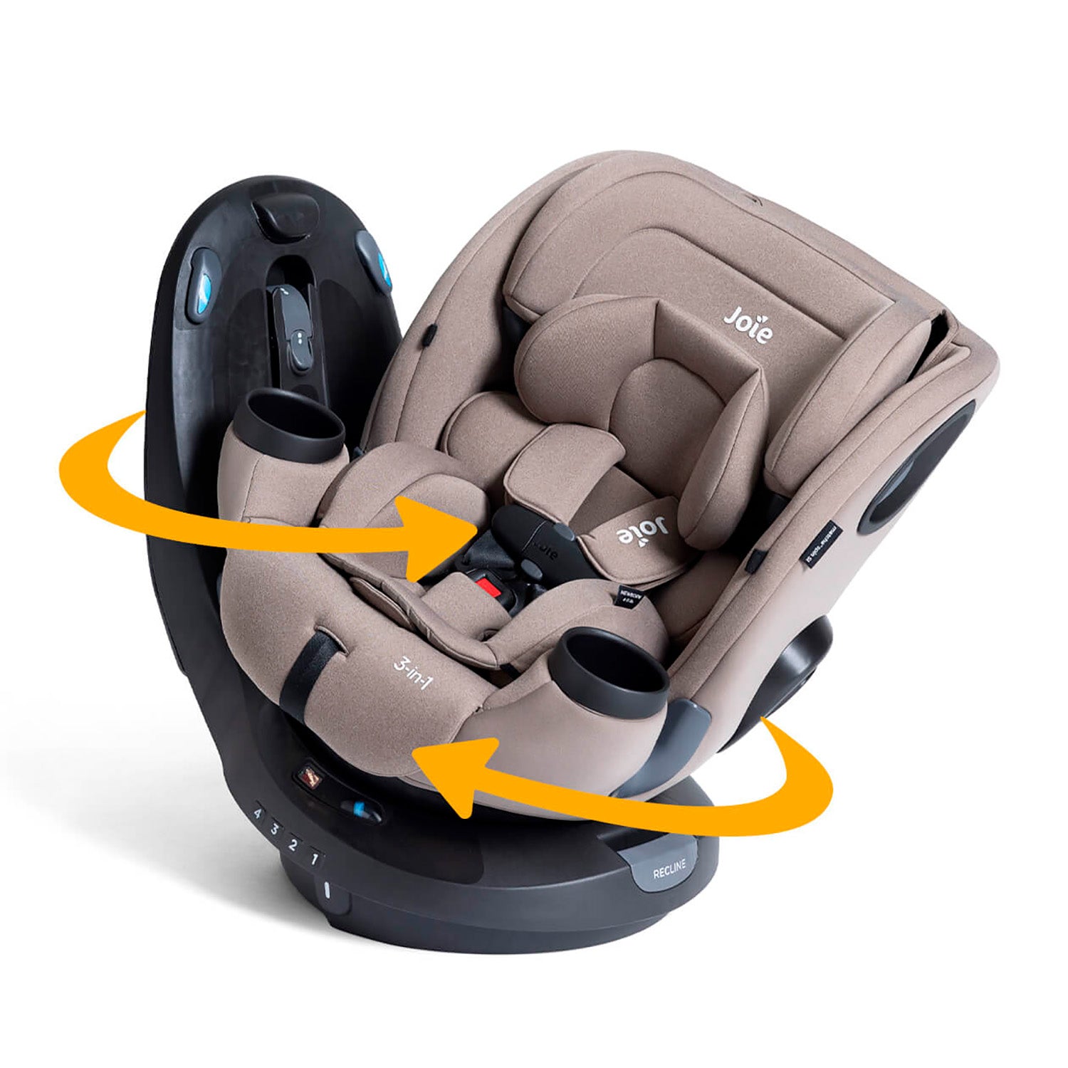 Silla de Auto para Bebe  Seat Matcha Spin Si Mocha