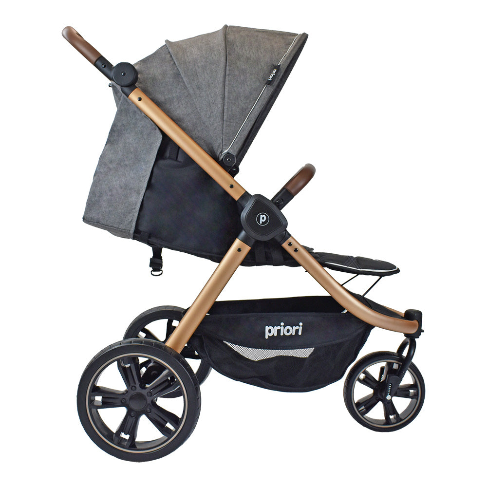 Coche Bebé Priori Maverick3 Ts Gris