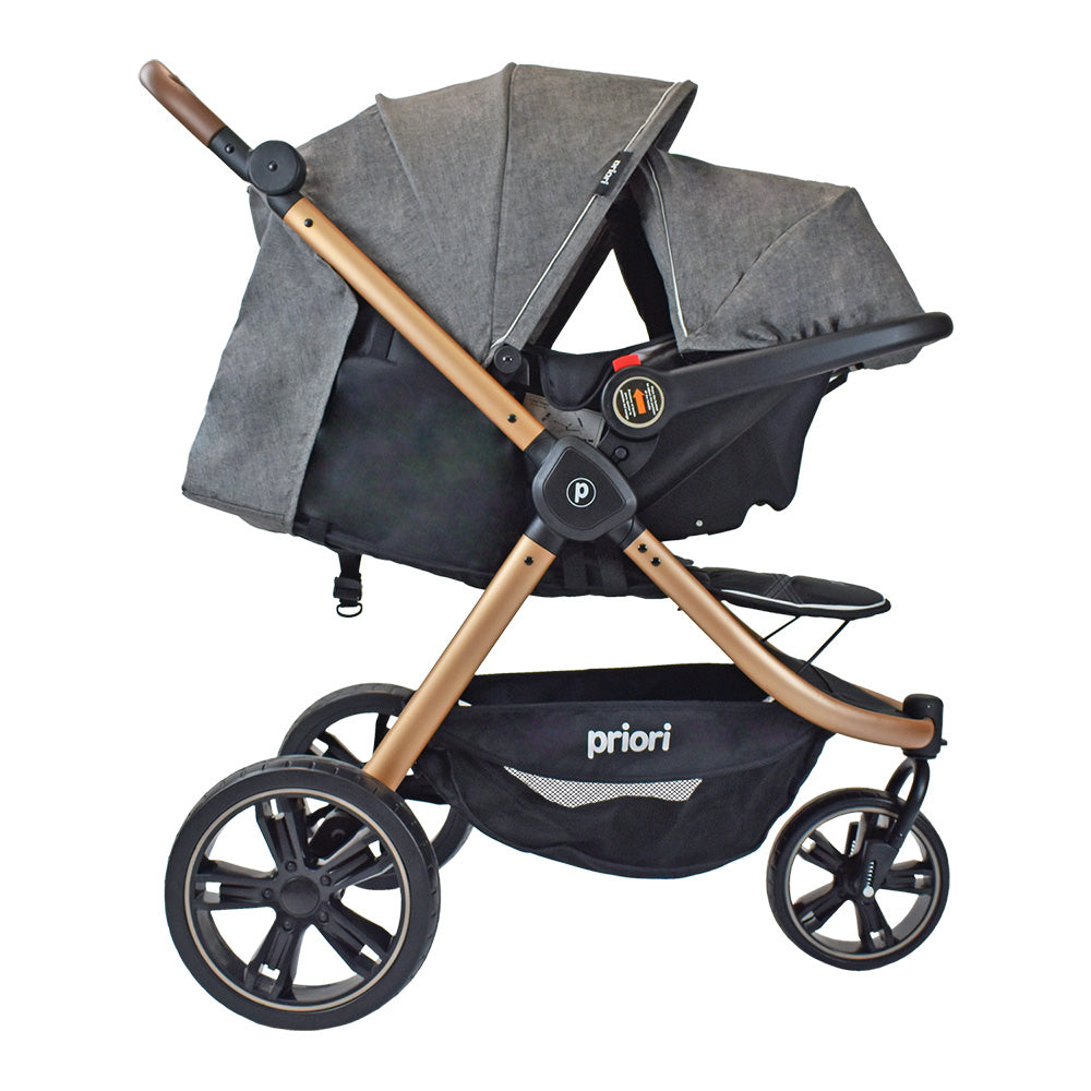 Coche Bebé Priori Maverick3 Ts Gris
