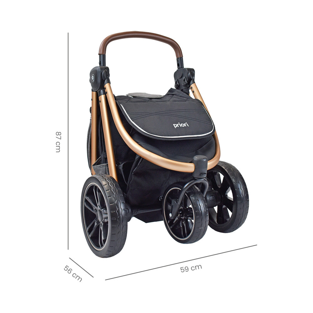 Coche Bebé Priori Maverick3 Ts Gris